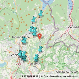 Mappa Via Bevera, 21059 Arcisate VA, Italia (4.30333)