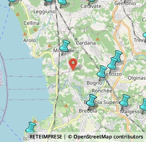 Mappa Via Massino, 21023 Besozzo VA, Italia (3.155)