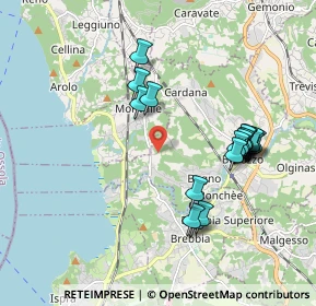 Mappa Via Massino, 21023 Besozzo VA, Italia (1.8645)