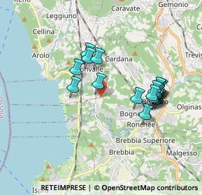 Mappa Via Massino, 21023 Besozzo VA, Italia (1.686)