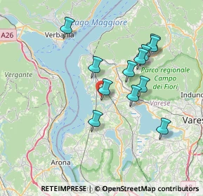 Mappa Via Massino, 21023 Besozzo VA, Italia (6.57333)