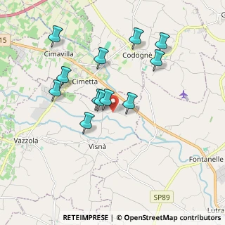 Mappa Via Bosco, 31028 Vazzola TV, Italia (1.70667)