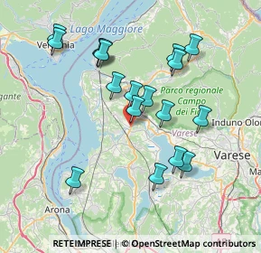 Mappa Piazza A. De Gasperi, 21023 Besozzo VA, Italia (7.185)