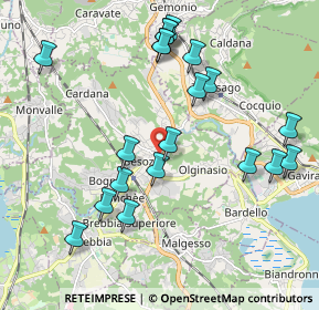 Mappa Piazza A. De Gasperi, 21023 Besozzo VA, Italia (2.1175)