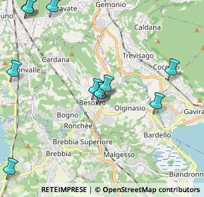 Mappa Piazza A. De Gasperi, 21023 Besozzo VA, Italia (2.34818)