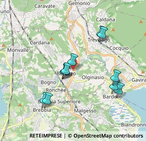 Mappa Piazza A. De Gasperi, 21023 Besozzo VA, Italia (1.70727)