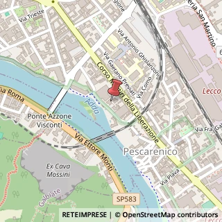 Mappa Corso Martiri, 102/B, 23900 Lecco, Lecco (Lombardia)