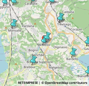 Mappa Via Degli Orti, 21023 Besozzo VA, Italia (3.046)