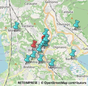 Mappa Via Degli Orti, 21023 Besozzo VA, Italia (1.50714)