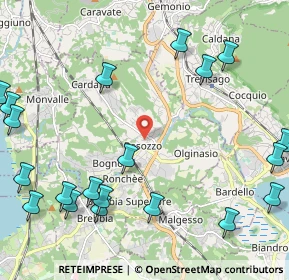 Mappa Via Degli Orti, 21023 Besozzo VA, Italia (2.9315)