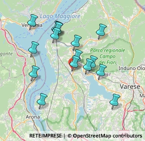 Mappa Via Giulio Adamoli, 21023 Besozzo VA, Italia (6.91563)