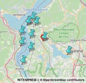 Mappa Via Giulio Adamoli, 21023 Besozzo VA, Italia (7.18636)