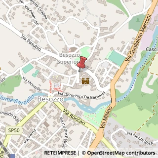 Mappa Via Giulio Adamoli, 13, 21023 Besozzo, Varese (Lombardia)