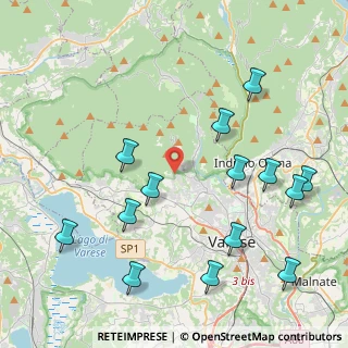 Mappa Via Carbonin, 21100 Varese VA, Italia (4.85571)