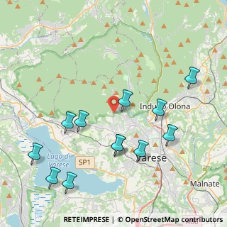 Mappa Via Carbonin, 21100 Varese VA, Italia (4.48833)