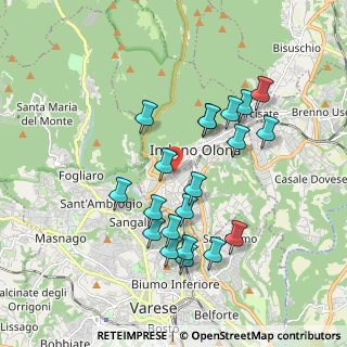 Mappa Via Maroni, 21056 Induno Olona VA, Italia (1.7705)