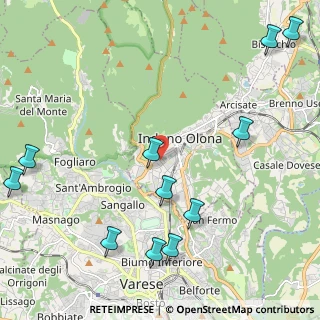 Mappa Via Maroni, 21056 Induno Olona VA, Italia (2.79636)