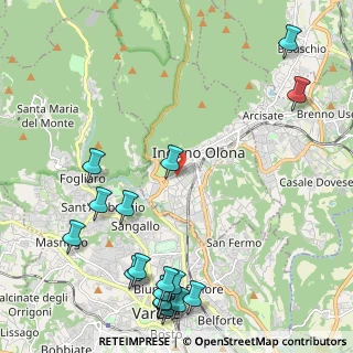 Mappa Via Maroni, 21056 Induno Olona VA, Italia (2.91118)