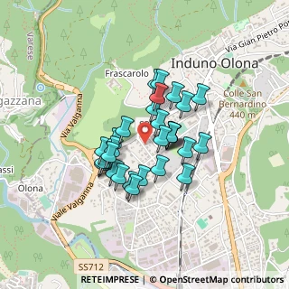 Mappa Via Maroni, 21056 Induno Olona VA, Italia (0.30667)