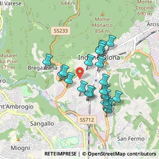 Mappa Via Maroni, 21056 Induno Olona VA, Italia (0.765)