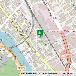 Mappa Via Antonio Ghislanzoni, 63, 23900 Lecco, Lecco (Lombardia)