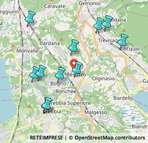 Mappa 21023 Besozzo VA, Italia (2.06182)