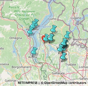 Mappa 21023 Besozzo VA, Italia (11.64882)