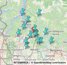 Mappa Via Buozzi Bruno 17 Freestand, 23900 Lecco LC, Italia (11.25467)