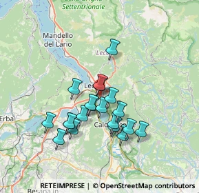Mappa Via Buozzi Bruno 17 Freestand, 23900 Lecco LC, Italia (5.8855)