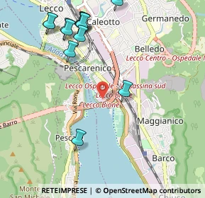 Mappa Via Buozzi Bruno 17 Freestand, 23900 Lecco LC, Italia (1.28214)
