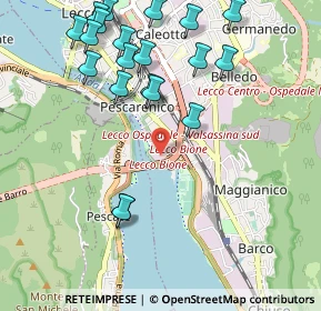 Mappa Via Buozzi Bruno 17 Freestand, 23900 Lecco LC, Italia (1.183)