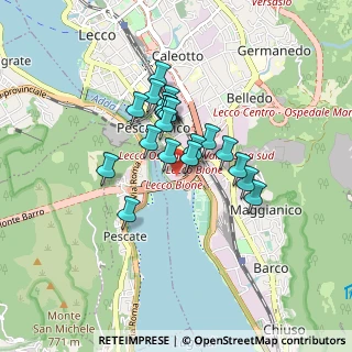 Mappa Via Buozzi Bruno 17 Freestand, 23900 Lecco LC, Italia (0.6155)