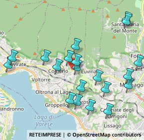 Mappa Via Alemagna, 21020 Barasso VA, Italia (2.1345)