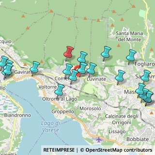 Mappa Via Alemagna, 21020 Barasso VA, Italia (2.4885)