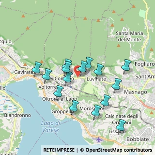 Mappa 21020 Barasso VA, Italia (1.706)