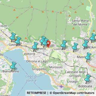 Mappa Via Alemagna, 21020 Barasso VA, Italia (2.59917)