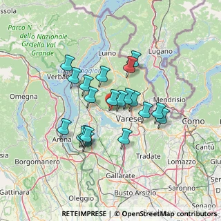 Mappa Via Alemagna, 21020 Barasso VA, Italia (11.191)