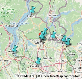 Mappa Via Monte Grappa, 21056 Induno Olona VA, Italia (12.36455)