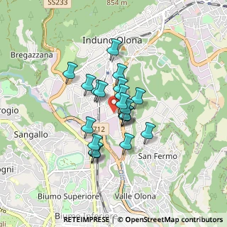 Mappa Via Monte Grappa, 21056 Induno Olona VA, Italia (0.5615)