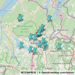 Mappa Via Monte Grappa, 21056 Induno Olona VA, Italia (5.71)
