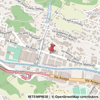 Mappa Viale Giacomo Matteotti,  39, 22012 Cernobbio, Como (Lombardia)