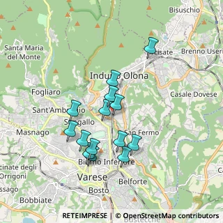 Mappa Via Pavia, 21056 Induno Olona VA, Italia (1.57286)
