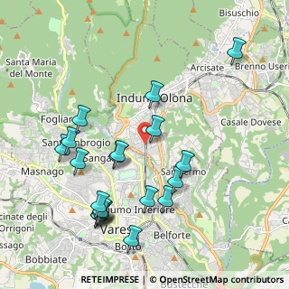 Mappa Via Pavia, 21056 Induno Olona VA, Italia (2.181)