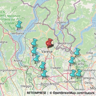 Mappa Via Pavia, 21056 Induno Olona VA, Italia (15.58923)