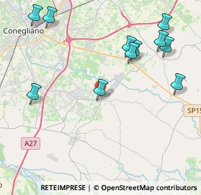 Mappa Via 1° Maggio, 31028 Vazzola TV, Italia (4.91)