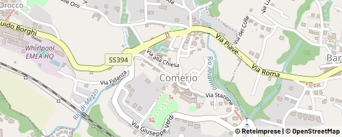 Mappa Comerio