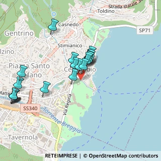 Mappa Via Vincenzo Monti, 22012 Cernobbio CO, Italia (0.483)