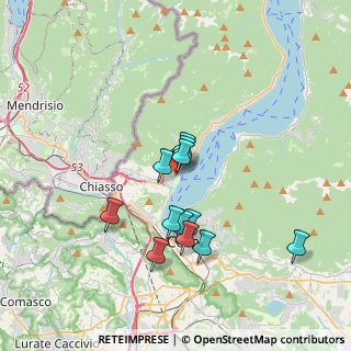 Mappa Via Vincenzo Monti, 22012 Cernobbio CO, Italia (3.03083)