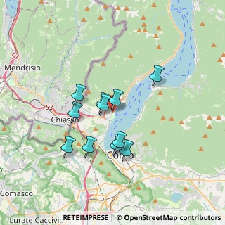 Mappa Via Vincenzo Monti, 22012 Cernobbio CO, Italia (2.83455)