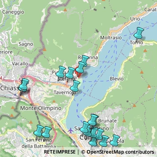 Mappa Via Vincenzo Monti, 22012 Cernobbio CO, Italia (2.8295)